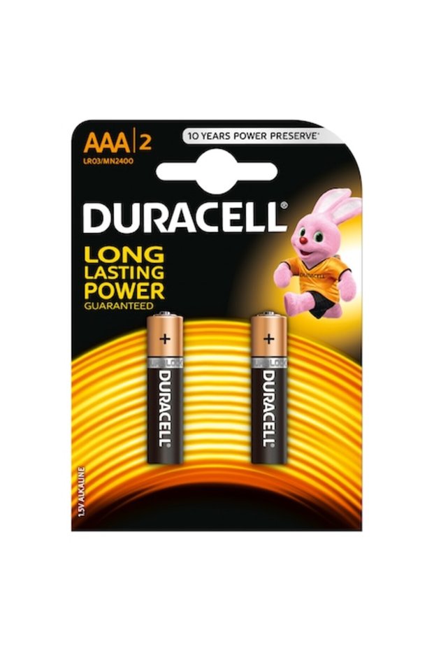 Basic Alkaline Batteries AAAK2, LR03, 2 pcs