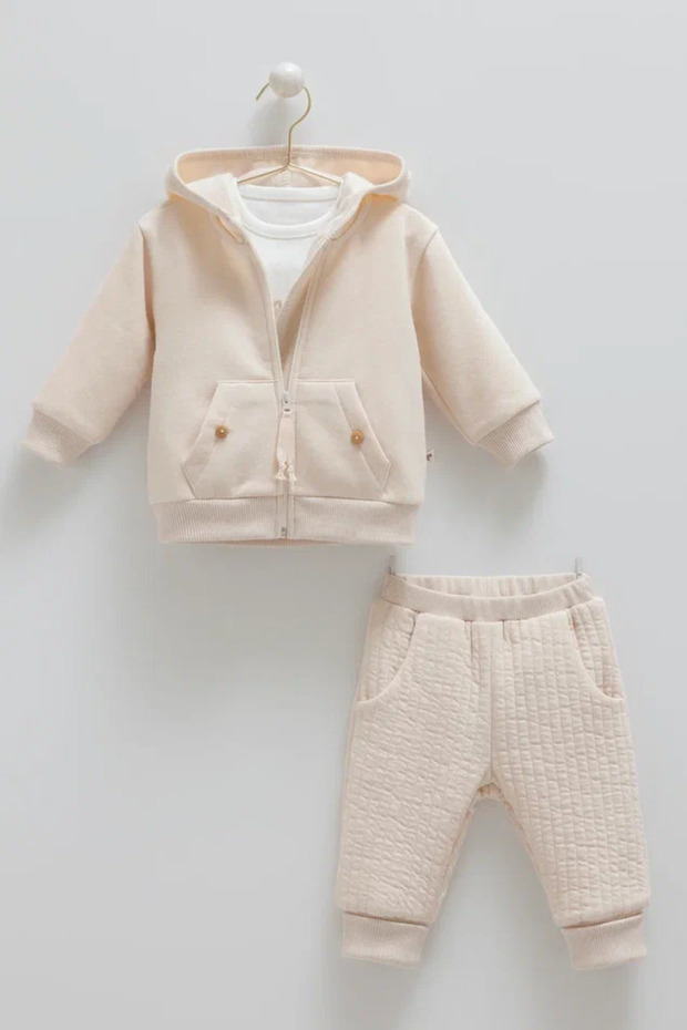 Animals World Baby Girl 3-Piece Set