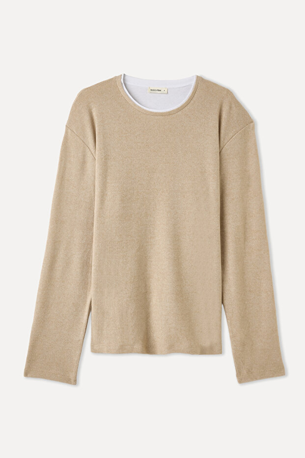 BİSİKLET YAKA SWEATSHIRT - 5