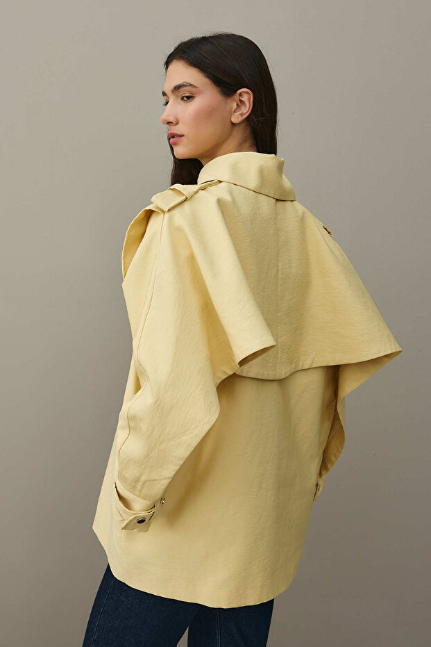 Apoletli Ceket Sarı - 2