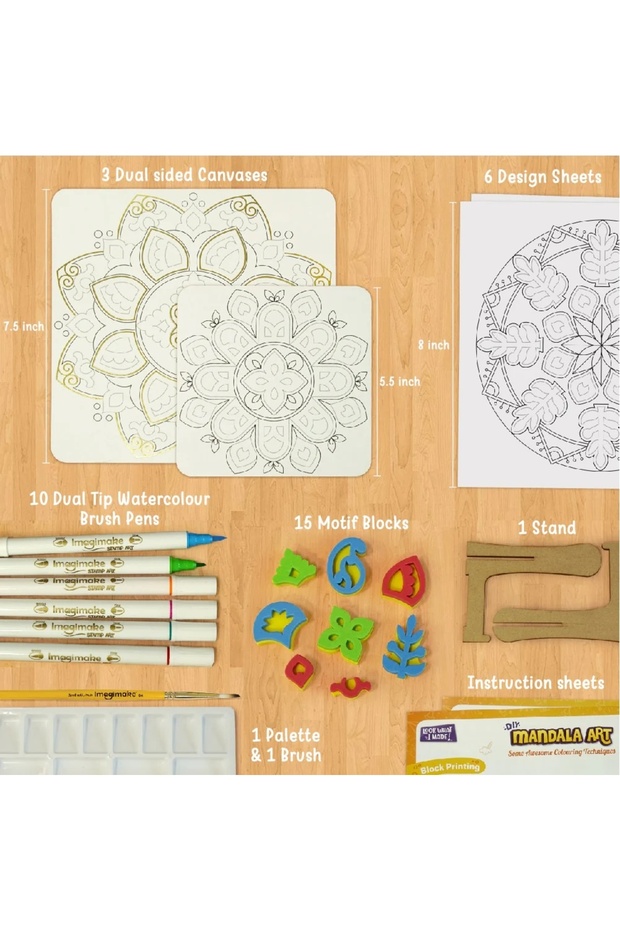Комплект за рисуване на мандала - 2