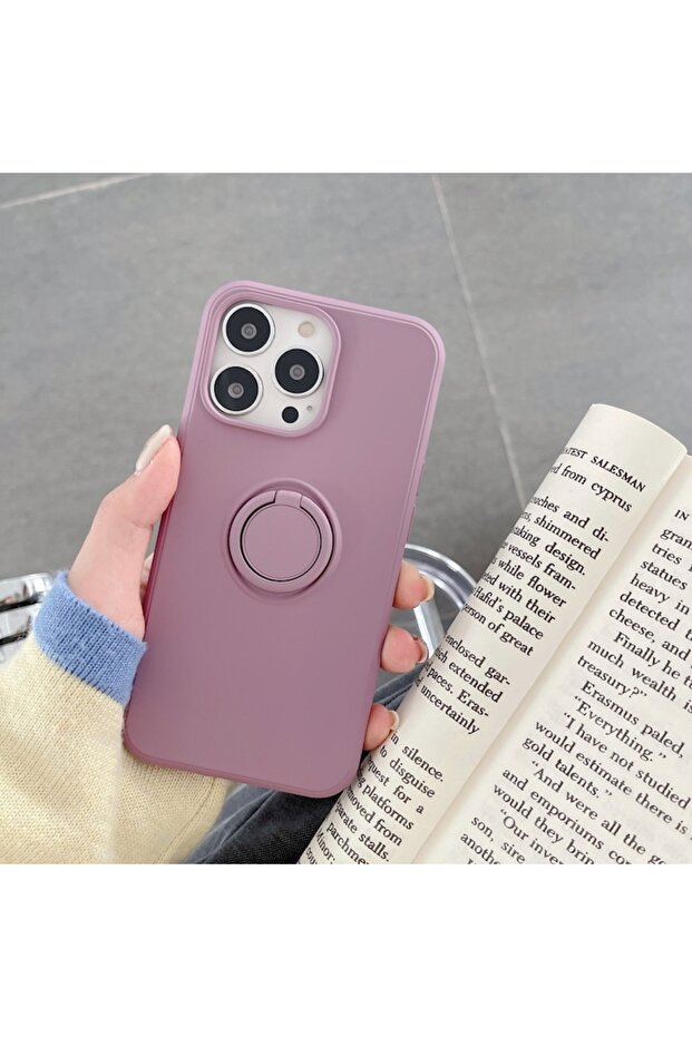 Liquid Silicone Ring Case Compatible with Apple iPhone 13 Pro - 2