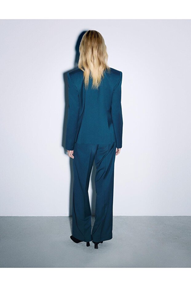 Chilca Yeşil Kadın Ceket - 5