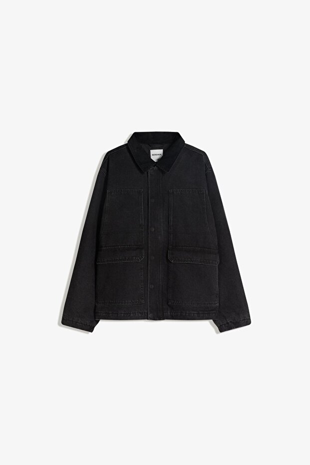 Cepli denim ceket - 2