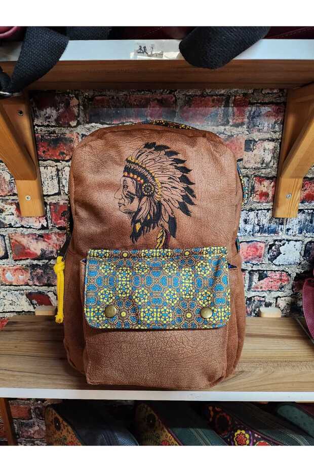 Red Riding Riding Backpack Bohem