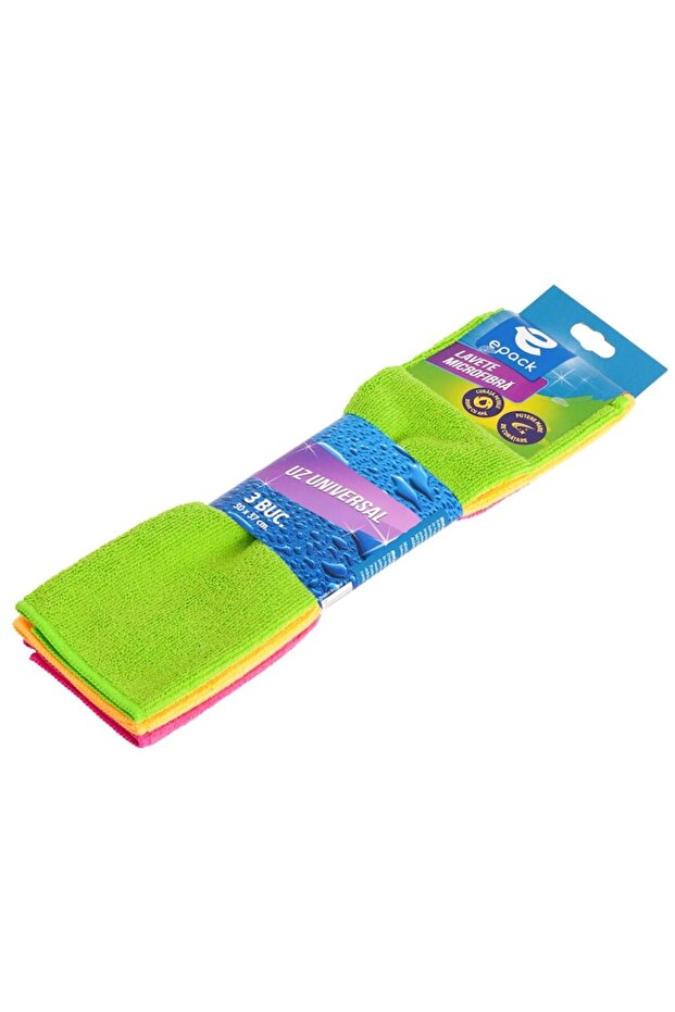 Universal Microfiber Cloths, 3 pcs - 2