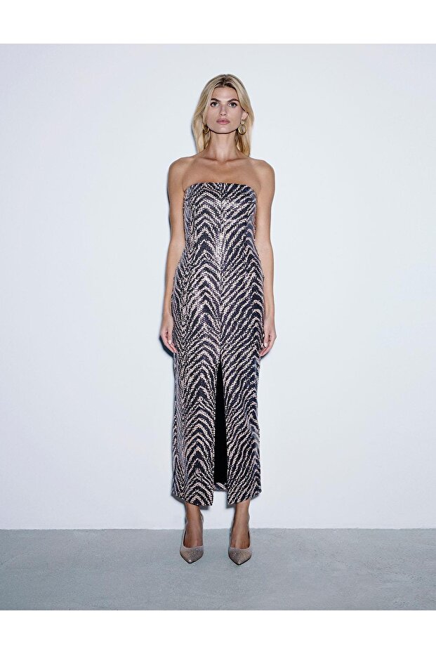 Darel Siyah Kadın Elbise - 6