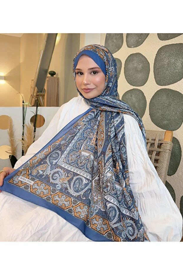 وشاح ناعم بنمط ريترو من مينيليسارب - 2