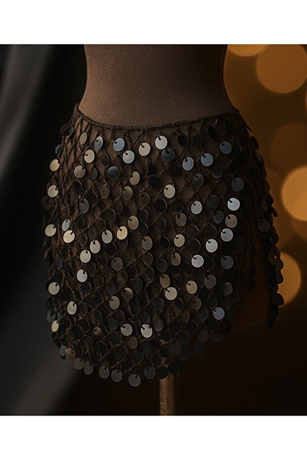 Siyah Payet Bikini - 4