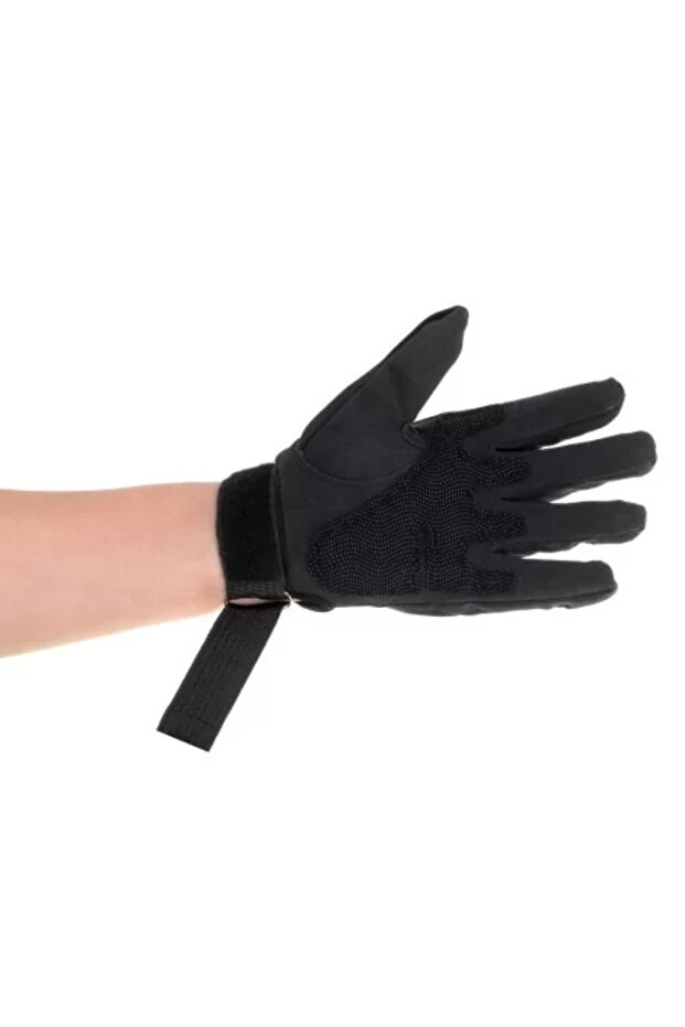 Tactical Gloves with Protective Elements, Size XL, Black - 2