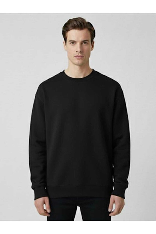 Men's 2 Thread Sweatshirt - Black