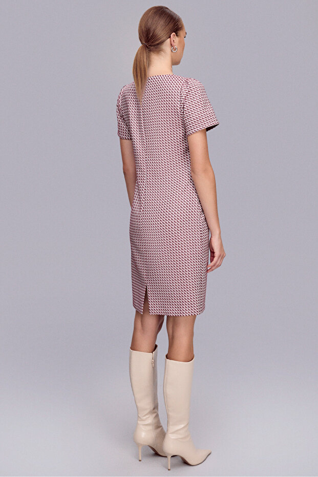 1789 Dress Geometric Pattern - 4