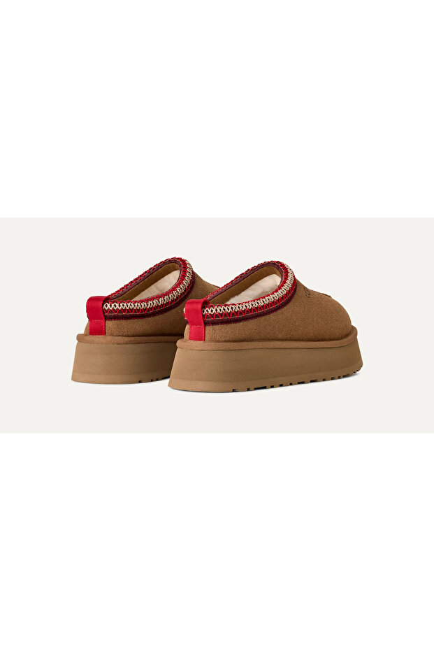 TAZZ II - Women's Kadın Terlik - PLATFORM TABAN - slipper-boat-Süet platform bot - 5