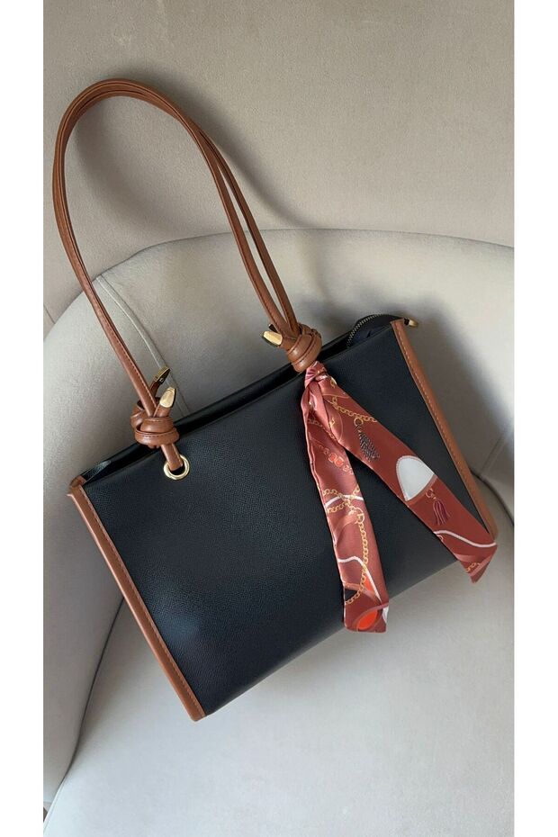 Women's Shawl Detail Accessory Detailed Shoulder Bag
