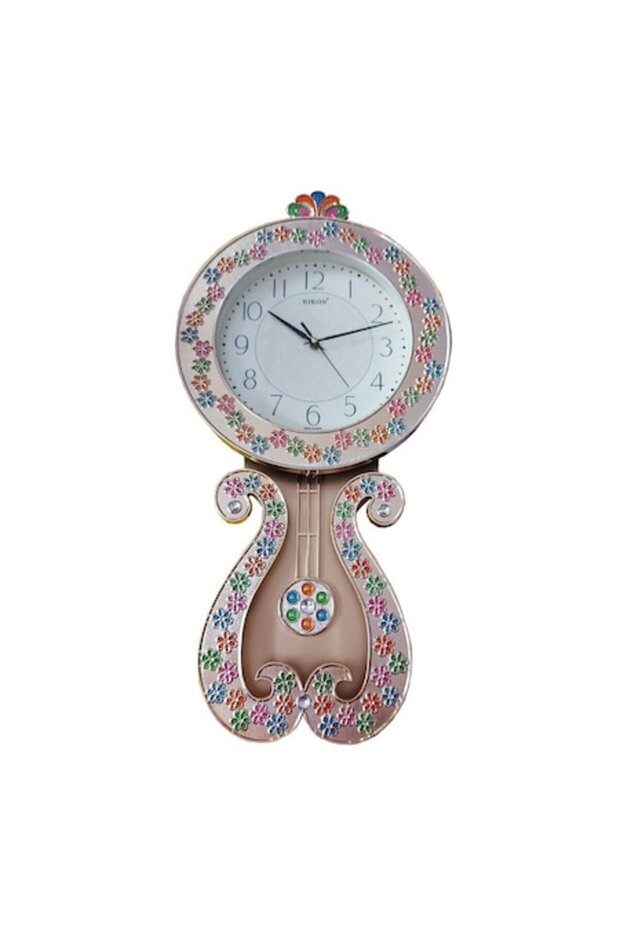 Princess Gold Pendulum Wall Clock, 59 cm - 1