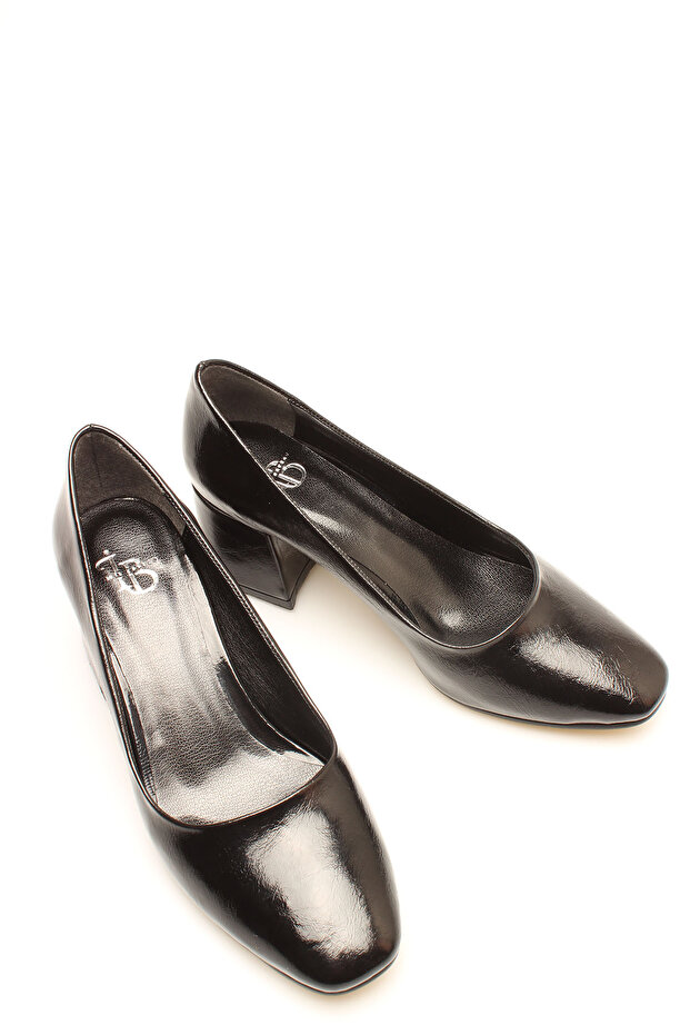 SİYAH RUGAN KADIN TOPUKLU - 2