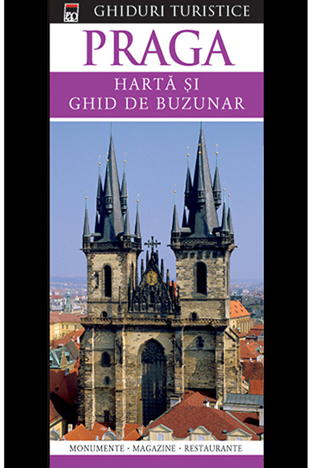 Prague # - pocket guide + folding map - 1