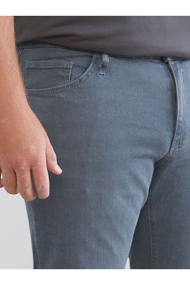 LCW Jeans Büyük Beden 779 Regular Fit Erkek Jean Pantolon - 3