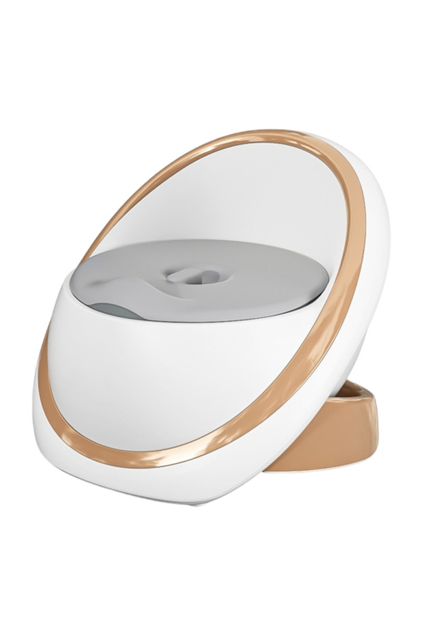 - Baby Potty Chair With Lid & Comfortable Seat - Golden
