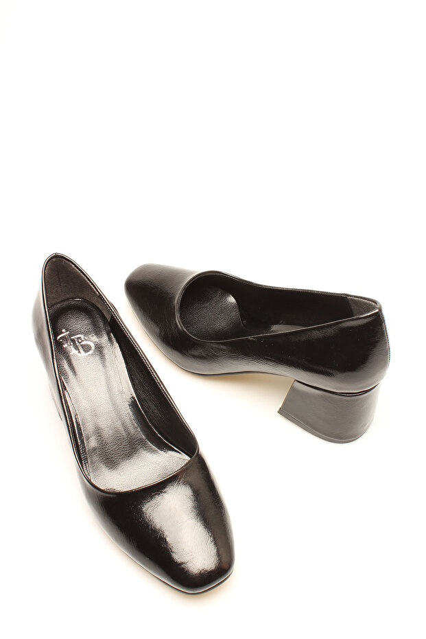 SİYAH RUGAN KADIN TOPUKLU - 3