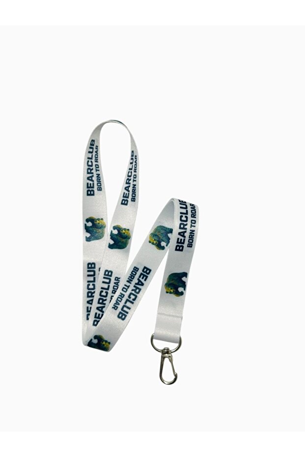 Bear Club Themed Neck Lanyard Card Holder