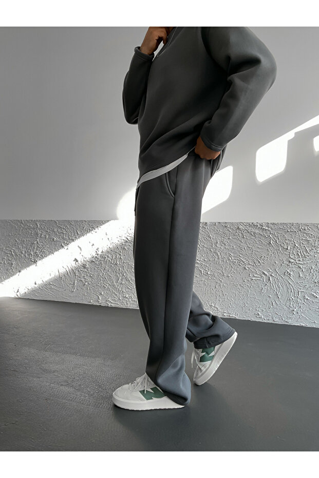 Füme Basic Boru Paça Eşofman JJ-83 - 4