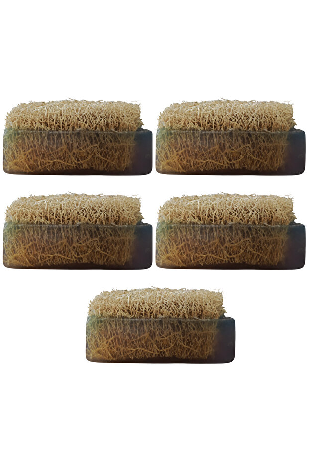 Set of 5 Pumpkin Fiber Whitening Soap (with Peeling Effect)