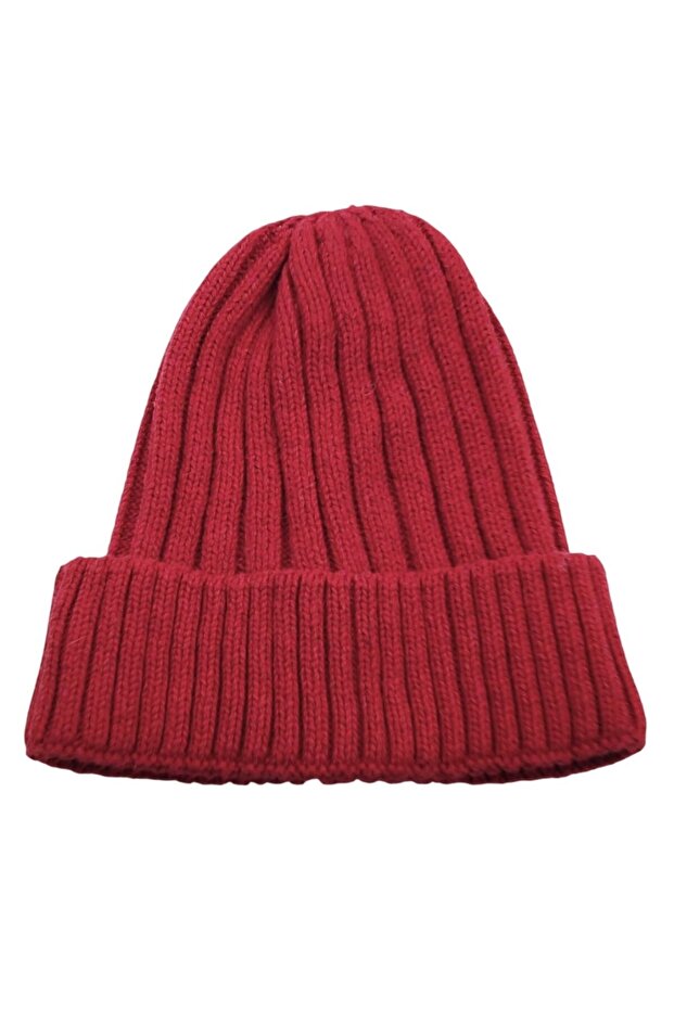 Winter Thick Folded Ribbed Knitwear Beanie Winter Beanie