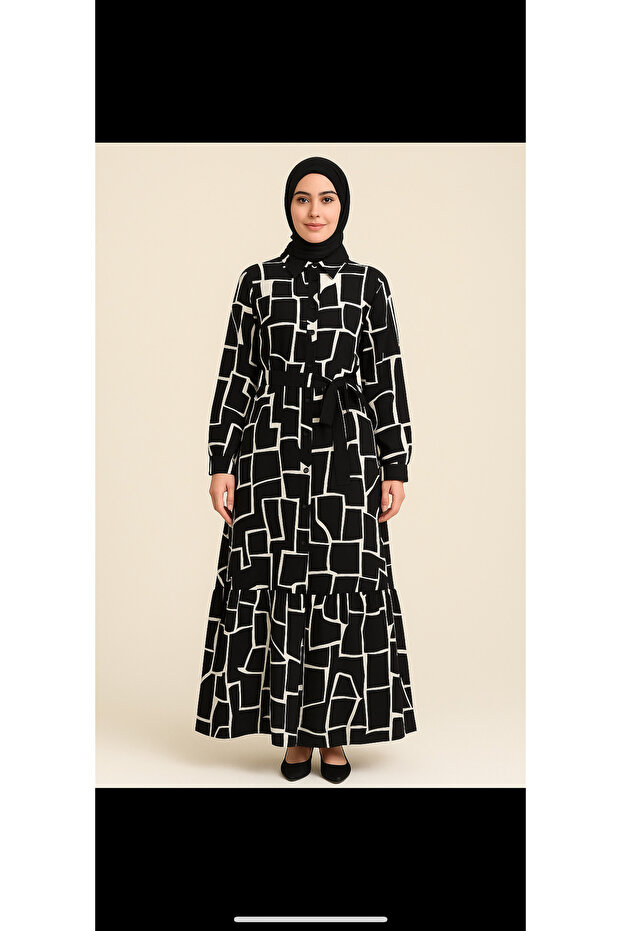 Tesettür elbise - 1