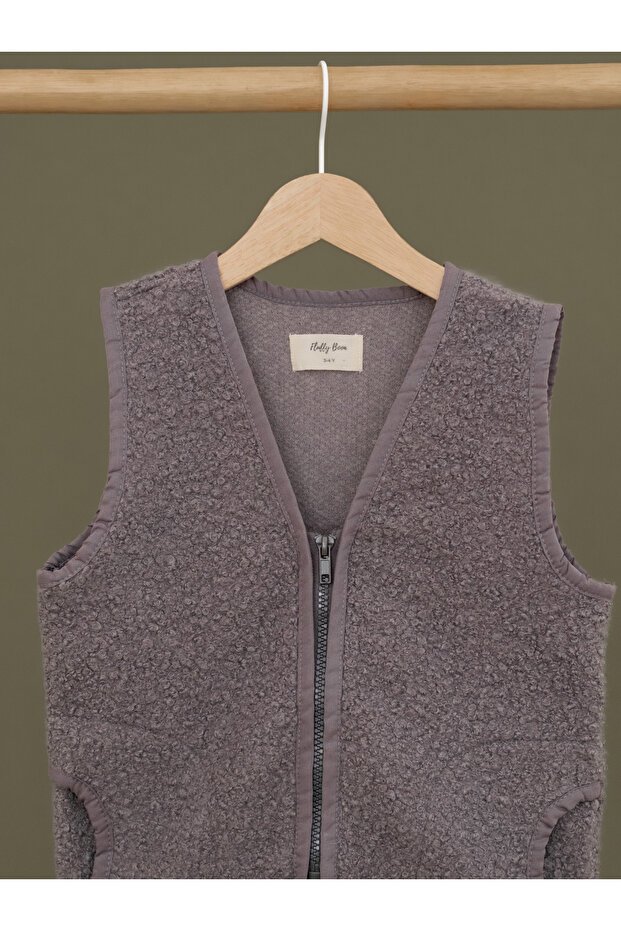 Teddy Yelek - Gri - 2