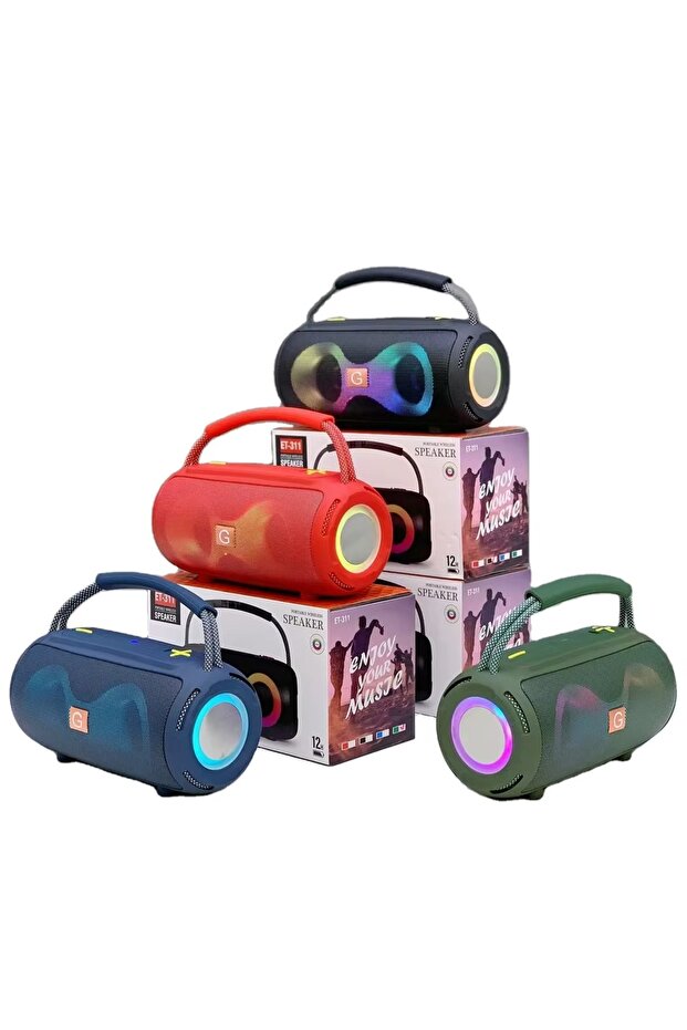 ET-311 BLUETOTH IŞIKLI SPEAKER - 1