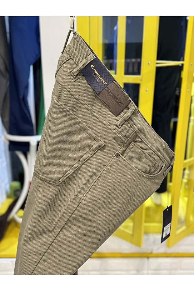 KADİFE POLARLI KIŞLIK PANTOLON - 1