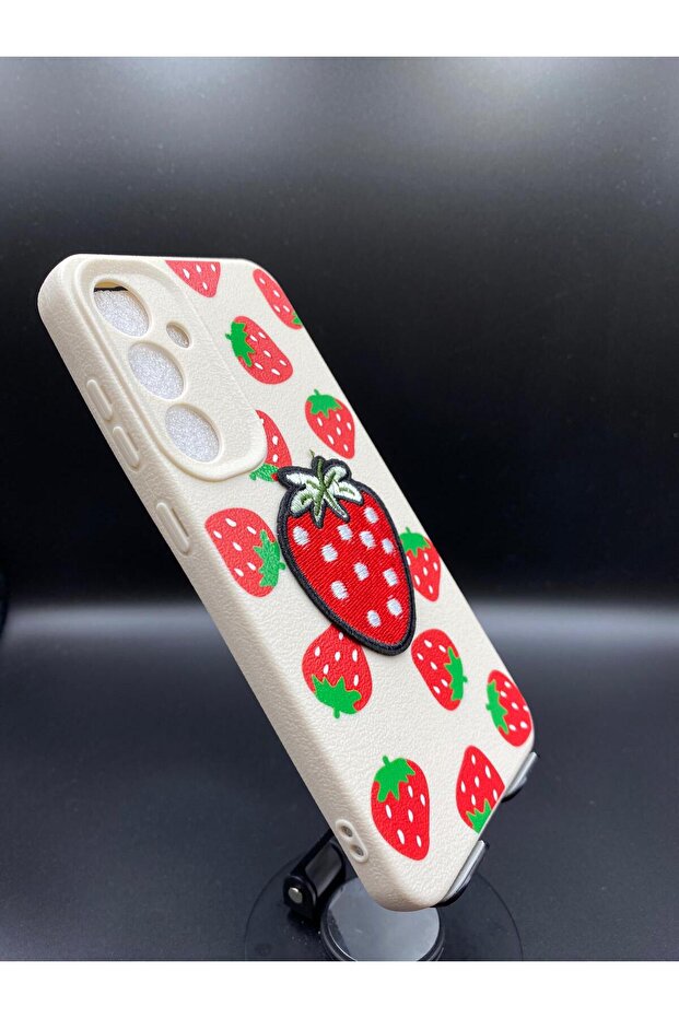 Cute Hard Structure Silicone Case with Embossed Figure Pattern Compatible with Samsung Galaxy A13 and A23 - 3