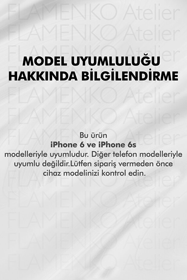 iPhone 6 / 6S Compatible Comic Book Theme Patterned Transparent Phone Case - 2