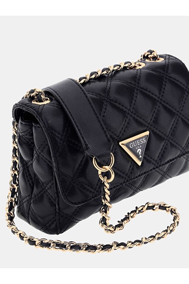 Giully kapitoneli mini çapraz çanta - 5