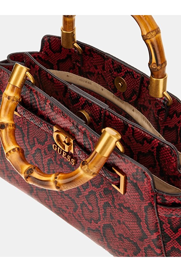 Sibel Python Patterned Handbag - 4