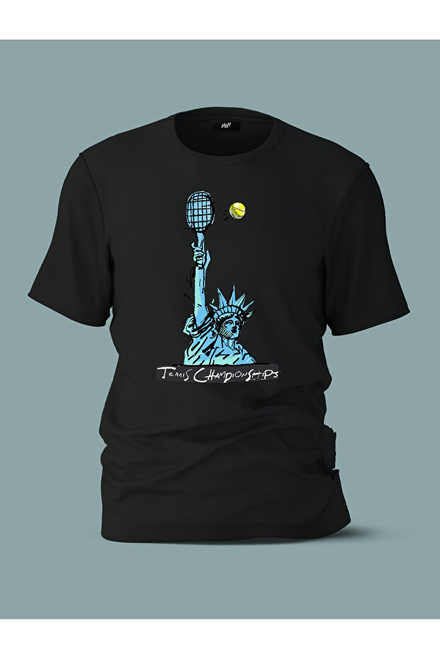 Statue of Liberty Tennis T-Shirt
