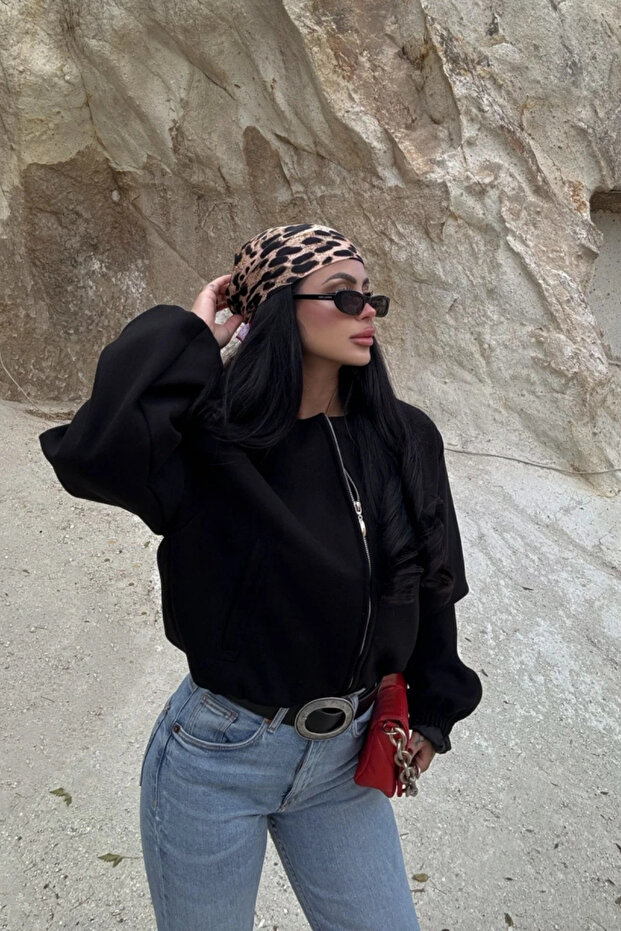 Premium Kaşe Bomber Ceket - 3