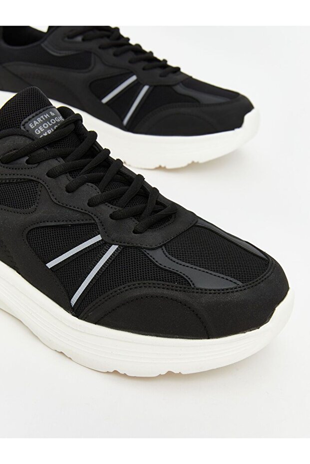 LCW STEPS Bağcıklı File Detaylı Erkek Spor Ayakkabı - 3