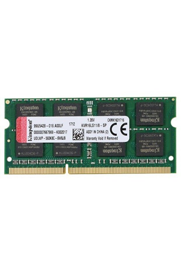 Kvr16ls11/8 8 Gb Ddr3l 1600 Mhz Sodımm Notebook Bellek - 1