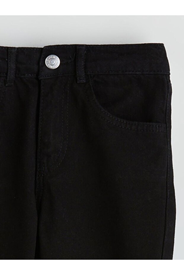 LCW ECO Regular Fit Kız Çocuk Jean Pantolon - 3