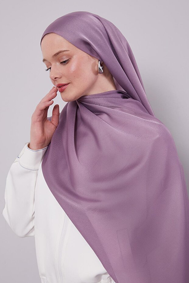 شال أرجواني سادة