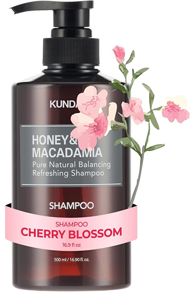 [KUNDAL] Nature Shampoo 500ml (Cherry Blossom)