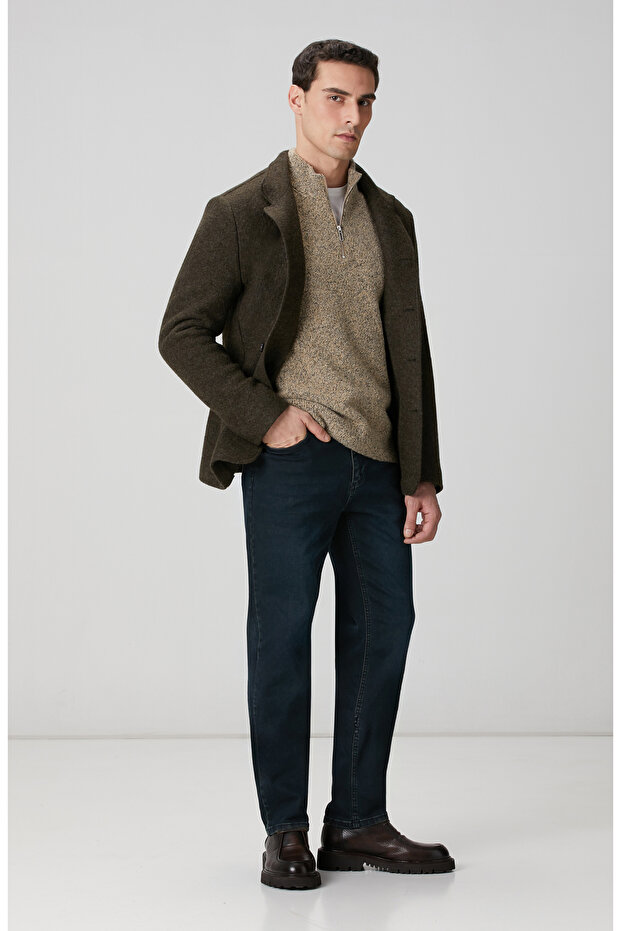 Bej Desenli Kazak - 3