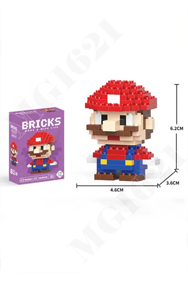 Süper Mario Yapı Oyuncak-Kutulu Ambalaj - 2