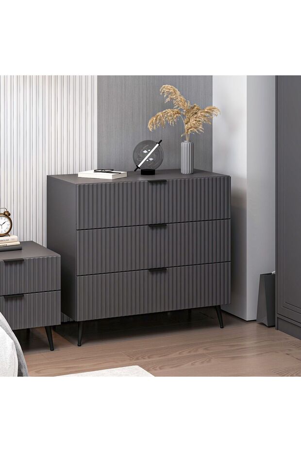 Kale Şifonyer Plus Antrasit/Antrasit - 2