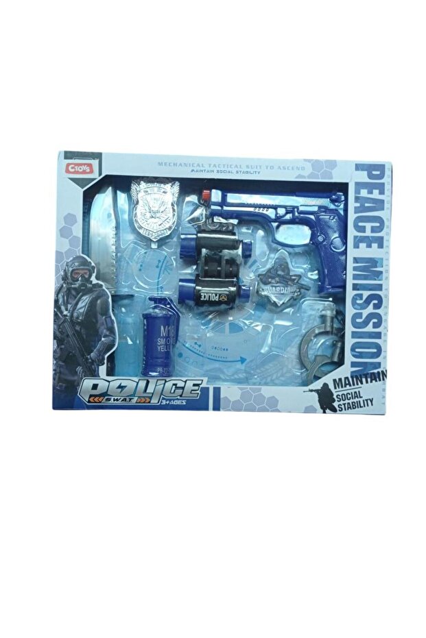 Oyuncak Polis Seti Jc082 - 1