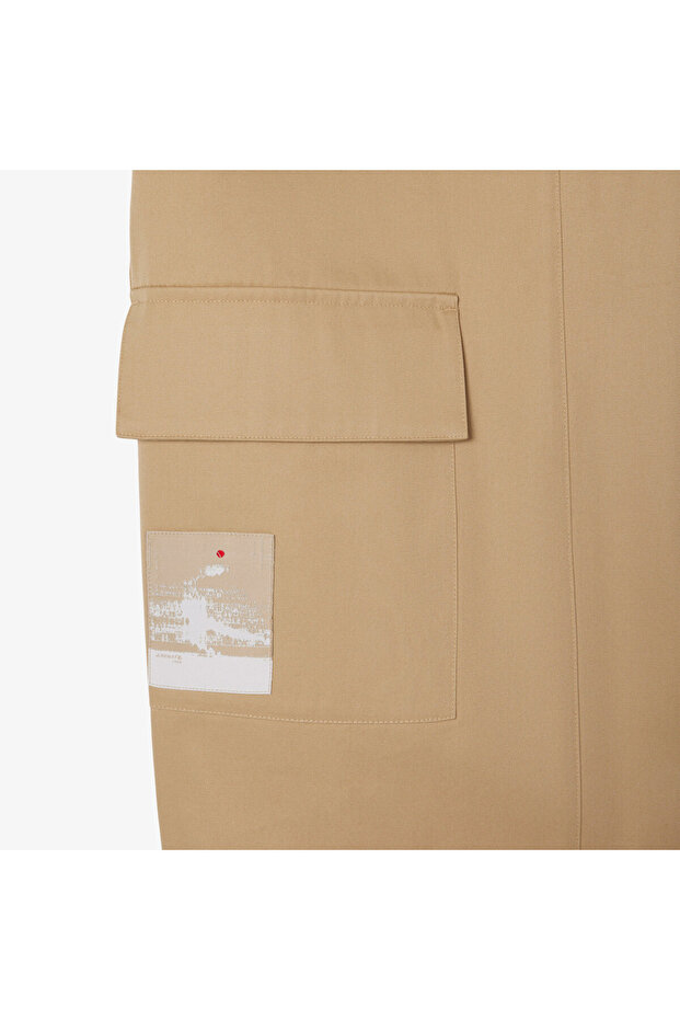 Kadın Straight Fit Bej Etek - 5