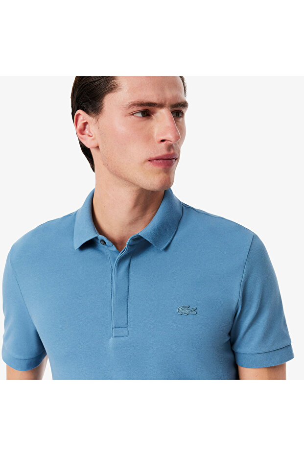 Paris Erkek Regular Fit Mavi Polo - 2