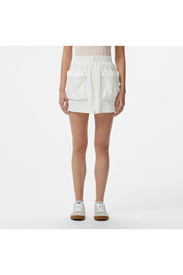 Kadın Regular Fit Beyaz Etek - 2